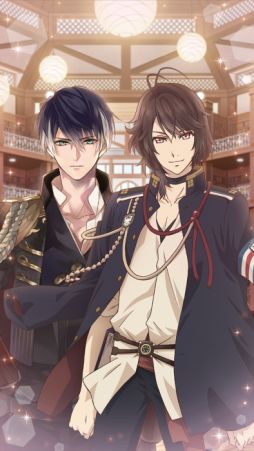 画像ギャラリー No.003のサムネイル画像 / 「イケメンヴァンパイア」でアニメ「ニル・アドミラリの天秤」とのコラボが4月1日に開始
