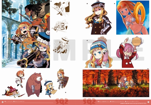 画像ギャラリー No.002のサムネイル画像 / 「世界樹と不思議のダンジョン2」限定版に付属するキャラアート集の内容が一部明らかに