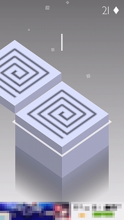 画像ギャラリー No.010のサムネイル画像 / ブロックを高く積み上げるゲーム「Stack」を紹介する「(ほぼ)日刊スマホゲーム通信」第1378回
