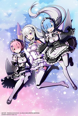 画像ギャラリー No.001のサムネイル画像 / 「グラフィティスマッシュ」で「Re:ゼロ」コラボが開始。ログインして「Re:ゼロのスバル」を仲間にしよう