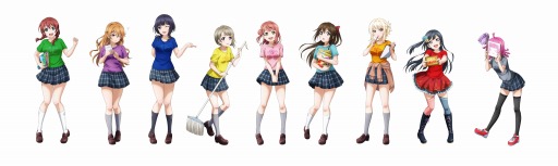 画像ギャラリー No.016のサムネイル画像 / 「スクスタ」，「ODAIBAゲーマーズ開店記念 看板娘決定総選挙！」が11月21日より実施