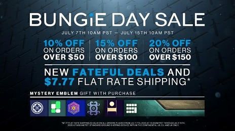 画像ギャラリー No.004のサムネイル画像 / 「Destiny 2」の関連グッズをお得な価格で購入できる。毎年恒例の「Bungieの日」セール，Bungie Storeで開催