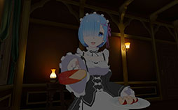 画像ギャラリー No.001のサムネイル画像 / レムの膝枕や添い寝を実体験できる!? スマホ向けVRアプリ「VRでレムと異世界生活〜膝枕編」と「添寝編」が5月26日に配信
