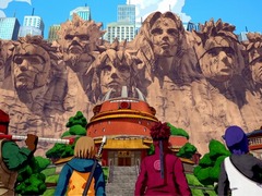 「NARUTO TO BORUTO シノビストライカー」でプレイヤーが参加する「忍界リーグ」の概要や，忍術を覚える「VR忍術闘技場」を紹介