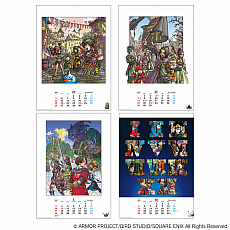 画像ギャラリー No.019のサムネイル画像 / 「ドラクエ」のスライムがデザインされた“てぶくろ”が発売。てぬぐいや2021年の卓上カレンダーも