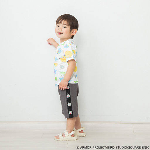 画像ギャラリー No.005のサムネイル画像 / 「ドラクエベビー&キッズ」から,かわいらしいスライムのロンパースが新登場。フィットオールや半袖Tシャツなどの新商品も販売に
