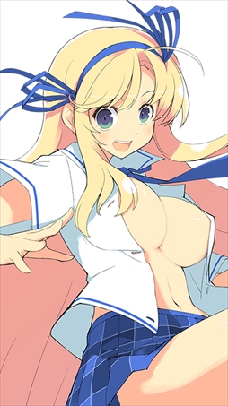 画像ギャラリー No.005のサムネイル画像 / 「閃乱カグラ」シリーズの特設サイト「シノビ少女図鑑」,オフショット動画を公開