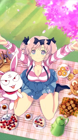 画像ギャラリー No.010のサムネイル画像 / 「閃乱カグラ」シリーズの特設サイト「シノビ少女図鑑」,オフショット動画を公開