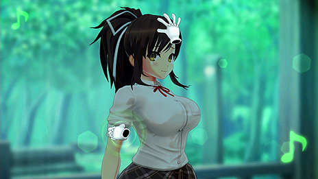 画像ギャラリー No.006のサムネイル画像 / Nintendo Switch「シノビリフレ -SENRAN KAGURA-」，HD振動でドキドキのスキンシップを楽しめるという，ゲームシステムの詳細が公開