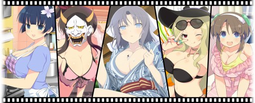 画像ギャラリー No.006のサムネイル画像 / 「シノビ少女図鑑」,「死塾月閃女学館」の少女5人のオフショット動画を公開