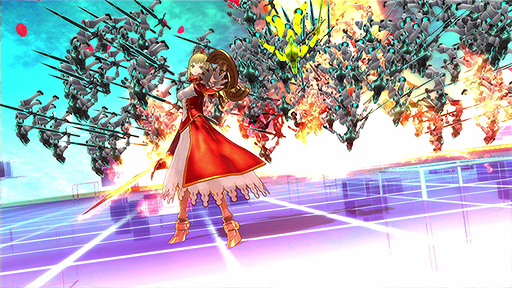 画像ギャラリー No.005のサムネイル画像 / 「Fate/EXTELLA」のNintendo Switch版が7月20日発売へ。PS4版とPS Vita版のDLC衣装35種，そして新規衣装「解放の花嫁衣装」も収録