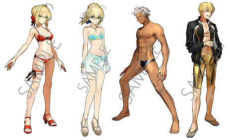 画像ギャラリー No.003のサムネイル画像 / Nintendo Switch版「Fate/EXTELLA」の予約受付が本日スタート。店舗別購入特典の実施法人と使用イラストが公開に