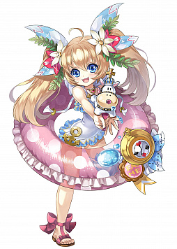 画像ギャラリー No.002のサムネイル画像 / 「ワールドクロスサーガ」,水着に着替えた英雄が登場する夏限定の特別イベント開催
