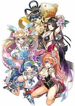 画像ギャラリー No.004のサムネイル画像 / 「ワールドクロスサーガ」,水着に着替えた英雄が登場する夏限定の特別イベント開催