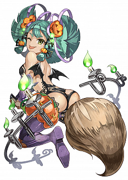 画像ギャラリー No.002のサムネイル画像 / 「ワールドクロスサーガ」，特別クエスト「ハロウィンノ扉2017」と「ハロウィンノ英雄召喚」が9月30日18：00にスタート