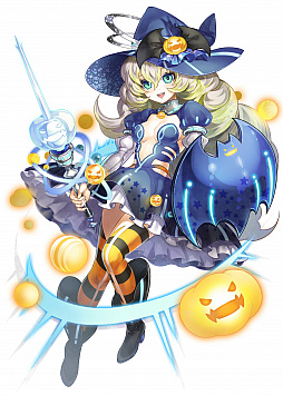 画像ギャラリー No.008のサムネイル画像 / 「ワールドクロスサーガ」，特別クエスト「ハロウィンノ扉2017」と「ハロウィンノ英雄召喚」が9月30日18：00にスタート