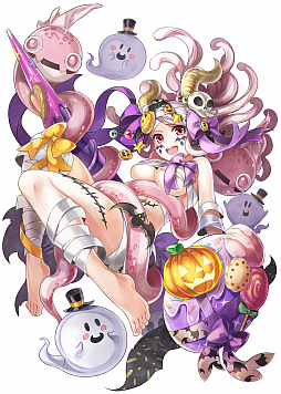 画像ギャラリー No.012のサムネイル画像 / 「ワールドクロスサーガ」，特別クエスト「ハロウィンノ扉2017」と「ハロウィンノ英雄召喚」が9月30日18：00にスタート