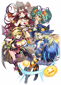 画像ギャラリー No.015のサムネイル画像 / 「ワールドクロスサーガ」，特別クエスト「ハロウィンノ扉2017」と「ハロウィンノ英雄召喚」が9月30日18：00にスタート