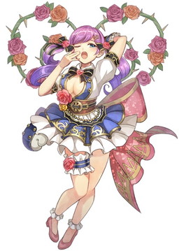 画像ギャラリー No.003のサムネイル画像 / 「ワールドクロスサーガ」バレンタインキャンペーンでアイドル衣装の玉藻前などが登場