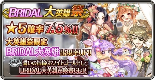 画像ギャラリー No.007のサムネイル画像 / 「ワールドクロスサーガ」，ブライダルキャンペーンが明日スタート