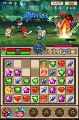 画像ギャラリー No.001のサムネイル画像 / スマホでもPCでも遊べるブラウザゲーム「クリプトアイランド〜輝石の四重奏〜」先行プレイレポート。コマンド入力による連続技スキル発動など,やり込みがいのある内容に