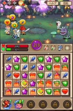 画像ギャラリー No.010のサムネイル画像 / スマホでもPCでも遊べるブラウザゲーム「クリプトアイランド〜輝石の四重奏〜」先行プレイレポート。コマンド入力による連続技スキル発動など,やり込みがいのある内容に