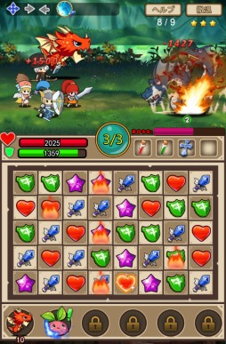画像ギャラリー No.014のサムネイル画像 / スマホでもPCでも遊べるブラウザゲーム「クリプトアイランド〜輝石の四重奏〜」先行プレイレポート。コマンド入力による連続技スキル発動など,やり込みがいのある内容に