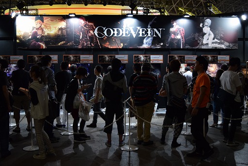 画像ギャラリー No.003のサムネイル画像 / ［TGS 2017］「CODE VEIN」試遊レポート。どんな敵にも気が抜けない高難度の前に死にまくってきた