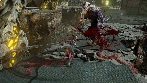 画像ギャラリー No.019のサムネイル画像 / 「CODE VEIN」の最新PVに登場した「ジャック」「エヴァ」やボスキャラ「女王の騎士」を解説。プレイヤーが使える5種類の武器の特徴も紹介