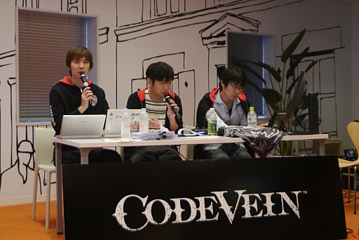 画像ギャラリー No.008のサムネイル画像 / 「CODE VEIN」の体験会&開発ミーティングが開催。開発陣の意欲的なコメントで期待がさらに高まった
