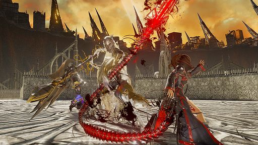 画像ギャラリー No.022のサムネイル画像 / 「CODE VEIN」,吸血鬼狩りの「ジャック」と「エヴァ」の能力が明らかに。新フィールド「白い血の聖堂」と特殊な能力をもった「神骸」が登場