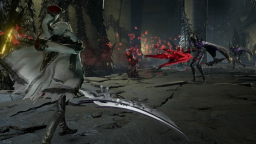 画像ギャラリー No.046のサムネイル画像 / 「CODE VEIN」,吸血鬼狩りの「ジャック」と「エヴァ」の能力が明らかに。新フィールド「白い血の聖堂」と特殊な能力をもった「神骸」が登場