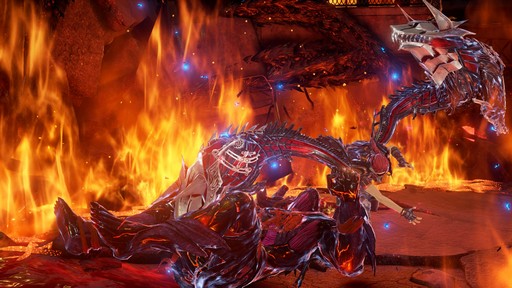 画像ギャラリー No.003のサムネイル画像 / 「CODE VEIN」，離ればなれになった仲間を探す「ヤクモ」と，絶えることのない炎に包まれたフィールド「火の降る街」の情報が公開