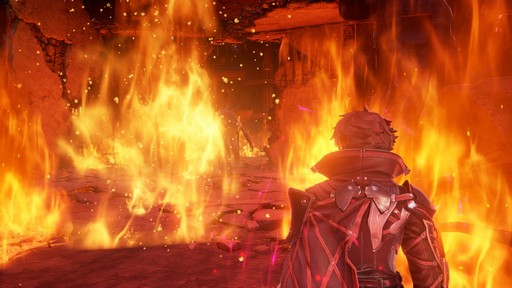 画像ギャラリー No.015のサムネイル画像 / 「CODE VEIN」，離ればなれになった仲間を探す「ヤクモ」と，絶えることのない炎に包まれたフィールド「火の降る街」の情報が公開