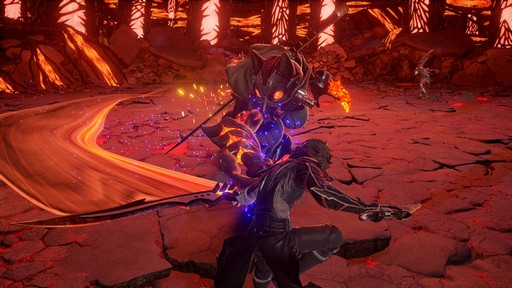 画像ギャラリー No.021のサムネイル画像 / 「CODE VEIN」，離ればなれになった仲間を探す「ヤクモ」と，絶えることのない炎に包まれたフィールド「火の降る街」の情報が公開