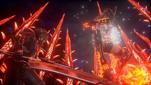 画像ギャラリー No.022のサムネイル画像 / 「CODE VEIN」，離ればなれになった仲間を探す「ヤクモ」と，絶えることのない炎に包まれたフィールド「火の降る街」の情報が公開