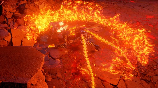 画像ギャラリー No.024のサムネイル画像 / 「CODE VEIN」，離ればなれになった仲間を探す「ヤクモ」と，絶えることのない炎に包まれたフィールド「火の降る街」の情報が公開