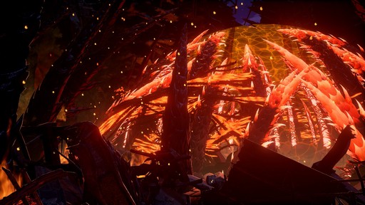 画像ギャラリー No.027のサムネイル画像 / 「CODE VEIN」，離ればなれになった仲間を探す「ヤクモ」と，絶えることのない炎に包まれたフィールド「火の降る街」の情報が公開