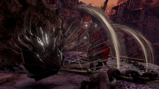 画像ギャラリー No.036のサムネイル画像 / 「CODE VEIN」，離ればなれになった仲間を探す「ヤクモ」と，絶えることのない炎に包まれたフィールド「火の降る街」の情報が公開