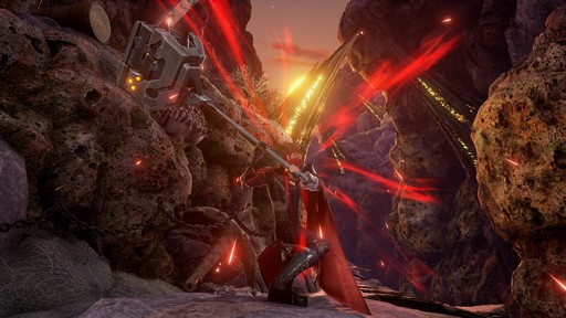 画像ギャラリー No.037のサムネイル画像 / 「CODE VEIN」，離ればなれになった仲間を探す「ヤクモ」と，絶えることのない炎に包まれたフィールド「火の降る街」の情報が公開