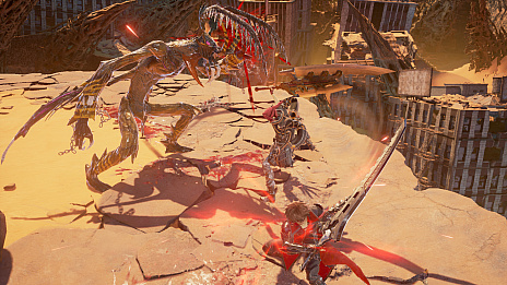 画像ギャラリー No.012のサムネイル画像 / 「CODE VEIN」の新情報公開。ジャックとエヴァの新CGイラストや,フィールド「冠砂の楼閣」などが明らかに