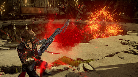 画像ギャラリー No.018のサムネイル画像 / 「CODE VEIN」の新情報公開。ジャックとエヴァの新CGイラストや,フィールド「冠砂の楼閣」などが明らかに