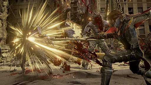 画像ギャラリー No.021のサムネイル画像 / 「CODE VEIN」の新情報公開。ジャックとエヴァの新CGイラストや，フィールド「冠砂の楼閣」などが明らかに