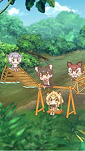 画像ギャラリー No.002のサムネイル画像 / 「けものフレンズぱびりおん」に新エリア「じゃんぐる」が実装。フォッサ,オカピら7人のフレンズを観察できるように