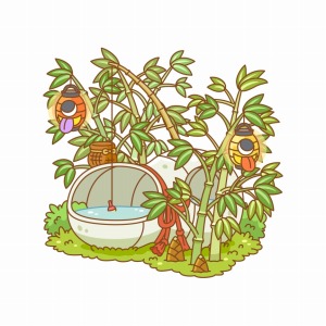 画像ギャラリー No.005のサムネイル画像 / 「けものフレンズぱびりおん」，ジャパリパークパビリオンに「イヌガミギョウブ」が登場