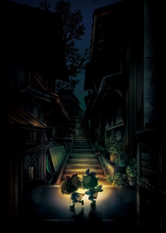 画像ギャラリー No.028のサムネイル画像 / 「深夜廻」，本編とは異なる物語を楽しめる新要素のサブイベント，2人の少女が探索する図書館，廃洋館，ダムなどのステージを紹介