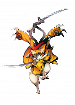 画像ギャラリー No.001のサムネイル画像 / 「BLAZBLUE CENTRALFICTION」,ダウンロードコンテンツ「獣兵衛」が8月31日に配信決定。六英雄最強の剣士が登場