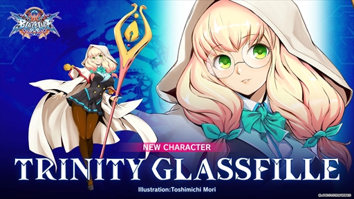 画像ギャラリー No.002のサムネイル画像 / ［EVO2026］「BLAZBLUE CENTRALFICTION」，トリニティ＝グラスフィールの参戦が発表。森 利道氏の描き下ろしイラストで公開