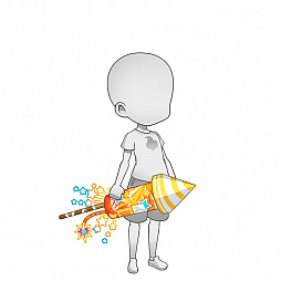 画像ギャラリー No.007のサムネイル画像 / 「アバターメイト」，イベント「納涼！真夏の花火大会」が開催
