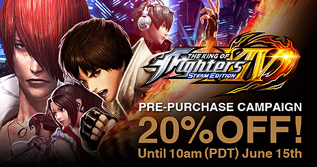 画像ギャラリー No.006のサムネイル画像 / 「THE KING OF FIGHTERS XIV」Steam版は6月16日より配信へ。予約キャンペーンと，予約者向けクローズドβテストが本日スタート